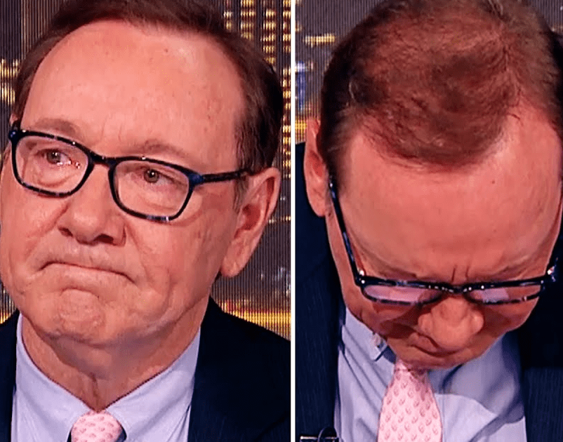 Kevin Spacey Emotional On Piers Morgan