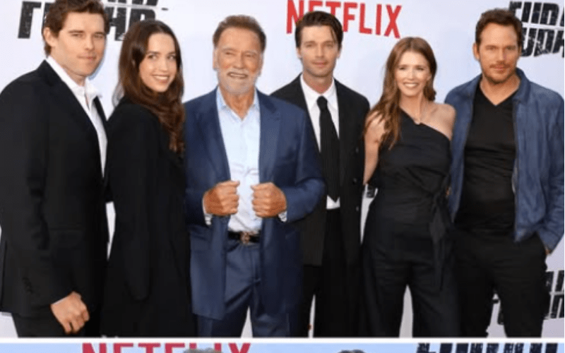 Arnold Schwarznegger’s Fubar 2 Premiere With His Family